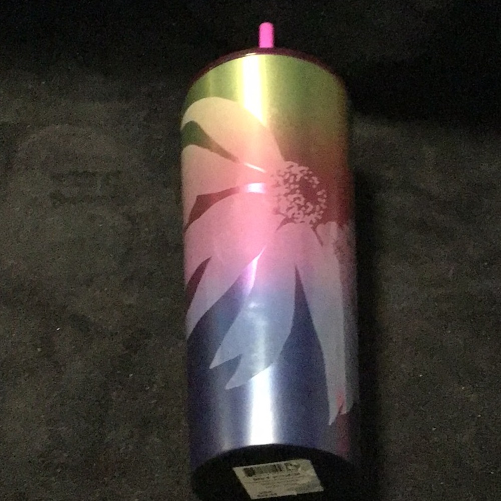 Starbucks 2022 Floral Rainbow Stainless Steel Tumbler